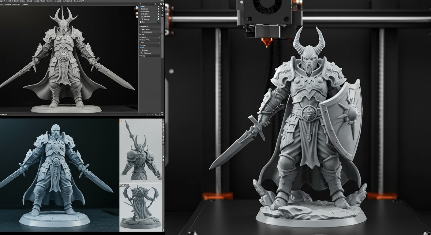 3D-печать фигурки любимого персонажа