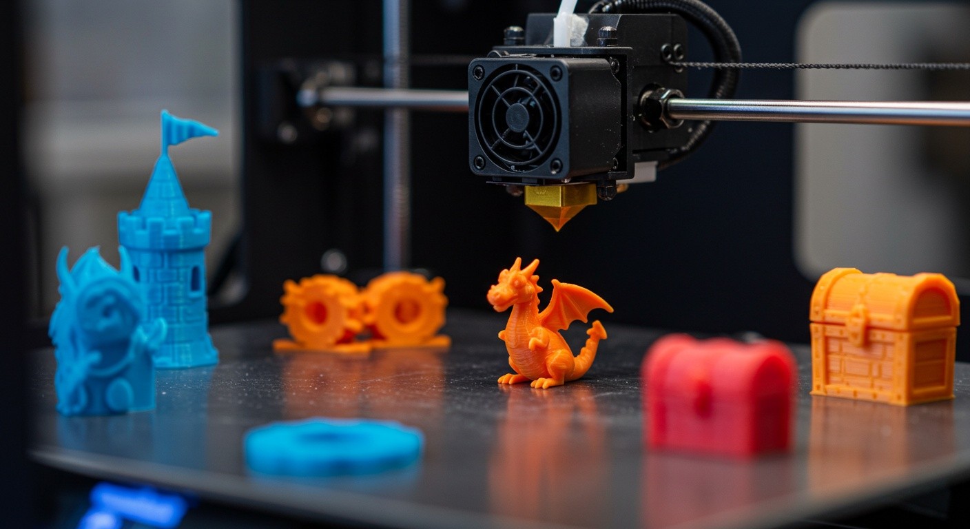 Печать игровых аксессуаров для детей