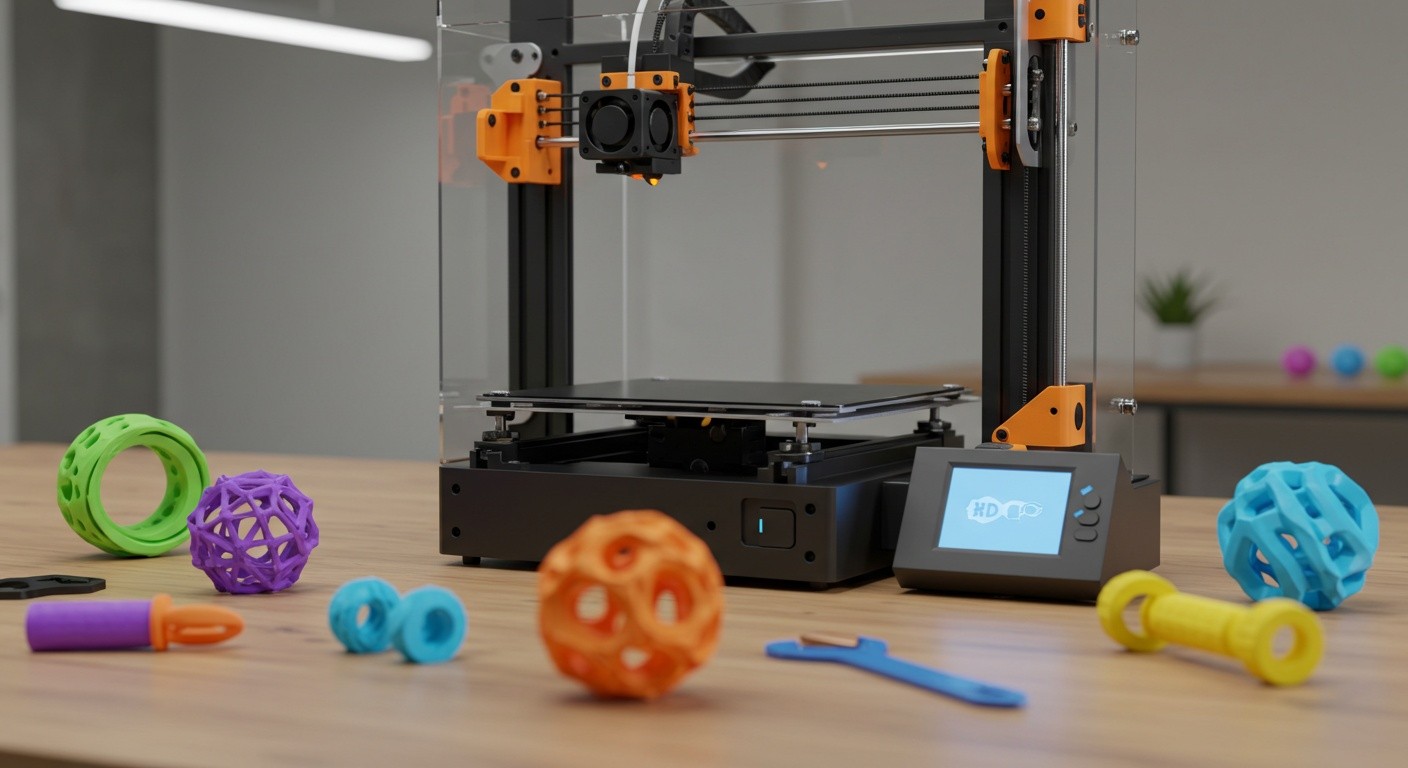 (реалистичная фотография) (Не используй текст и буквы на изображении) : 3d печать, 3D-печать и дизайн будущего