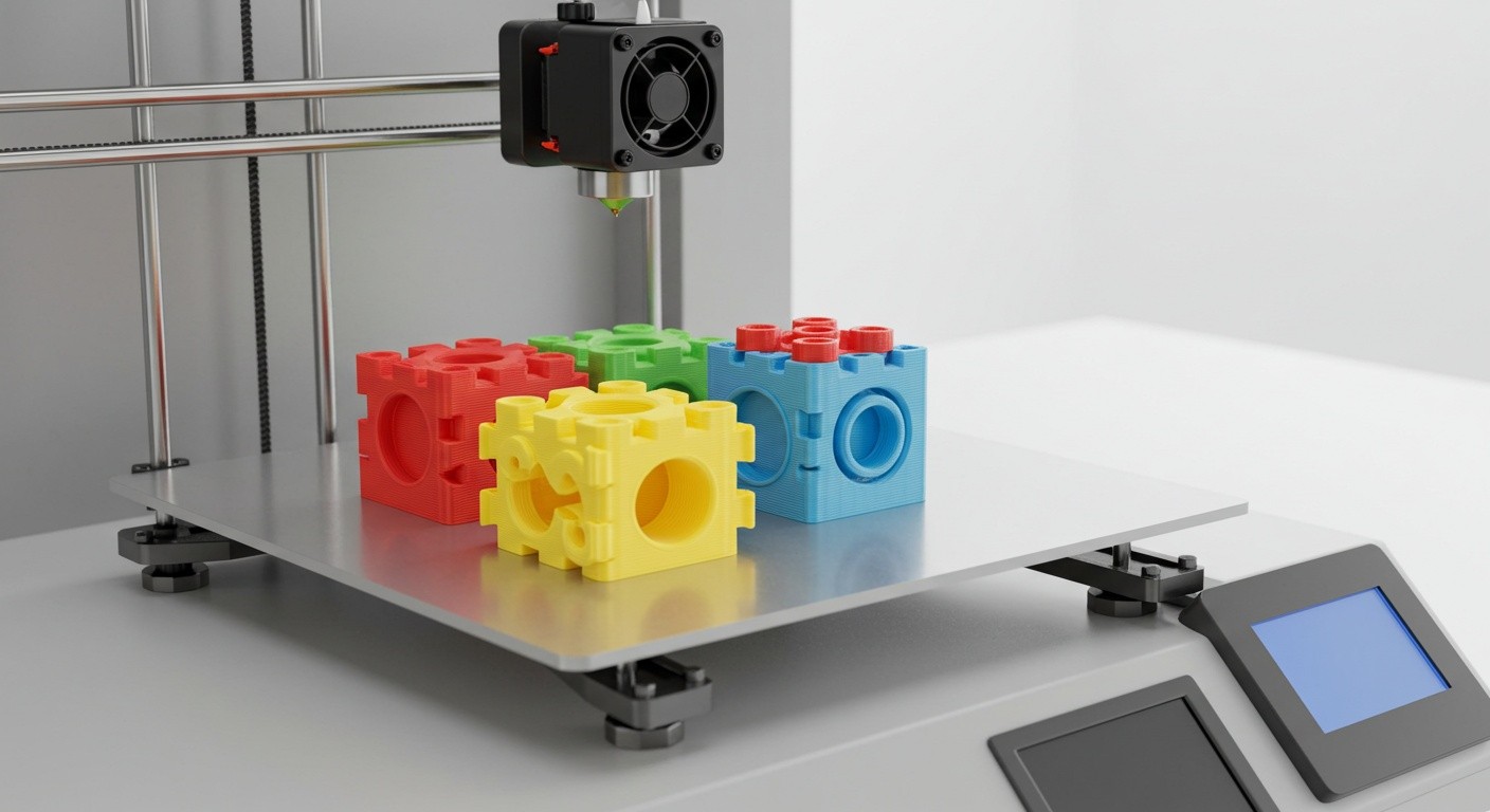 Печать детских кубиков и пазлов