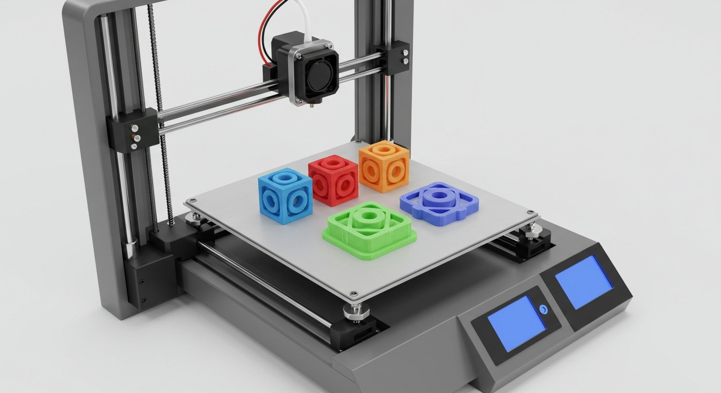 3D-печатные детские кубики и пазлы