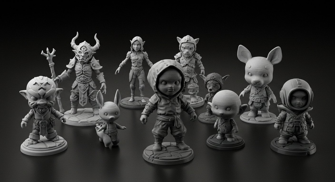 3D-печать фигурок для коллекций