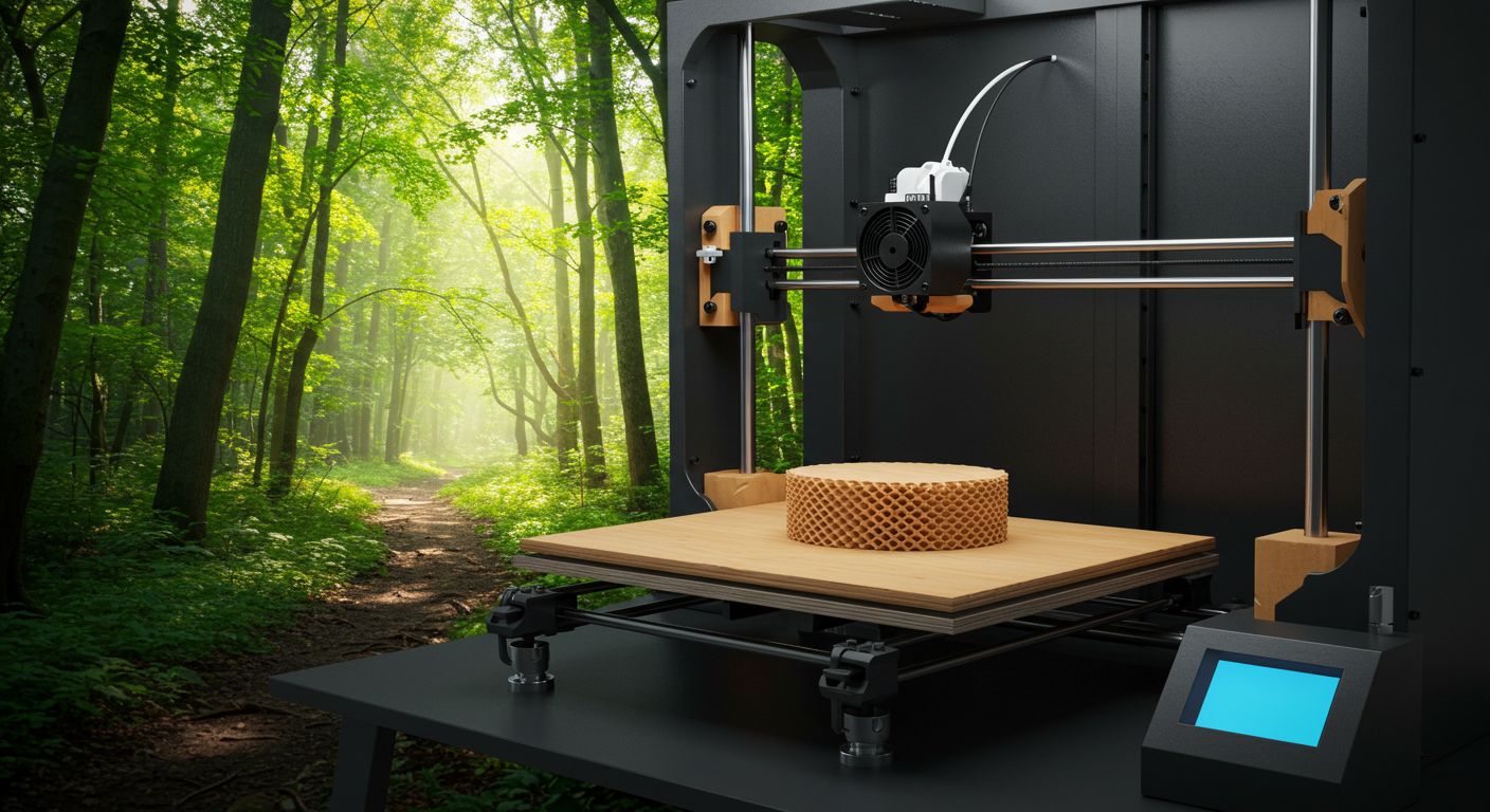 3D-печать экологичных изделий для защиты лесов