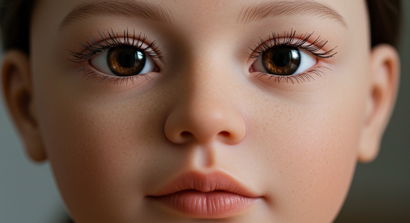 Реалистичное 3D-лицо для куклы