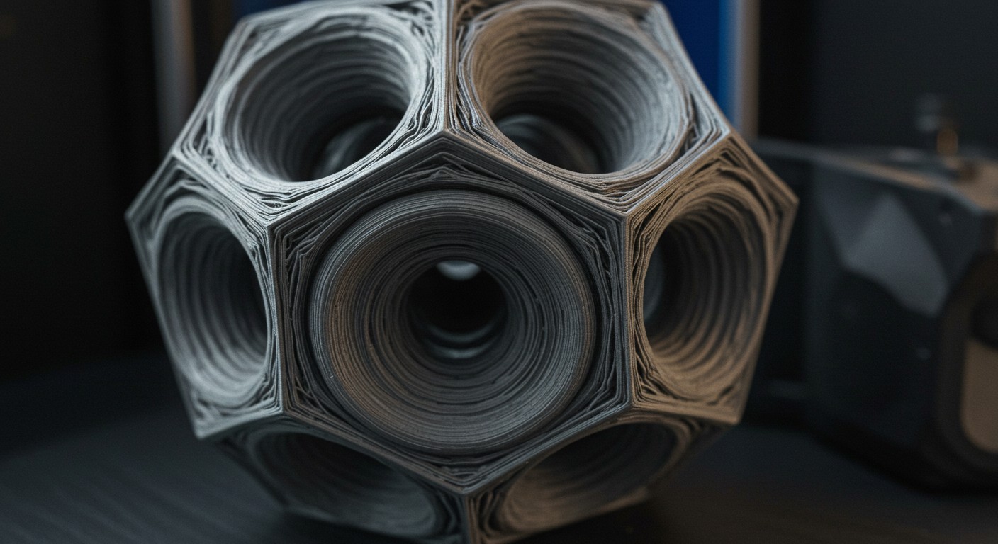 Пример 3D печати на настольном FDM принтере