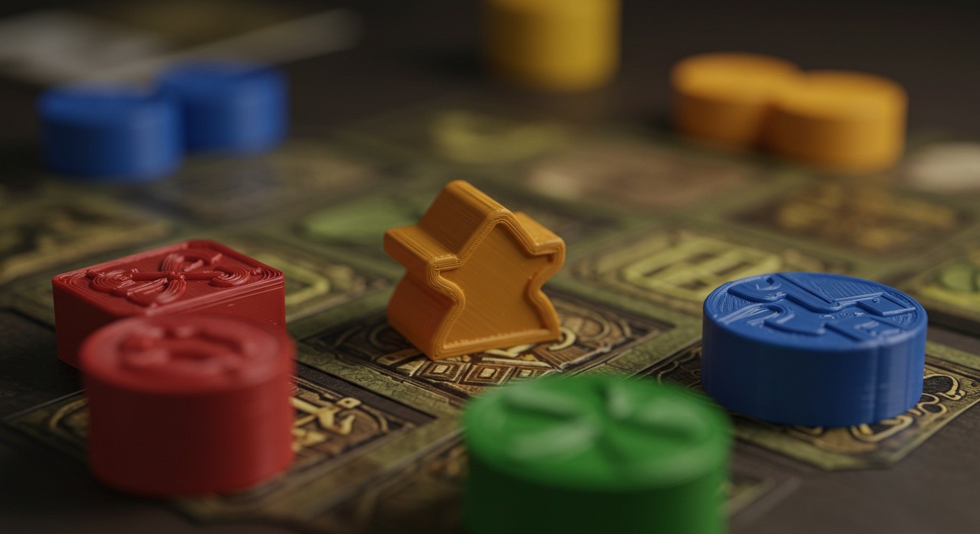 3D-печать деталей для настольных игр