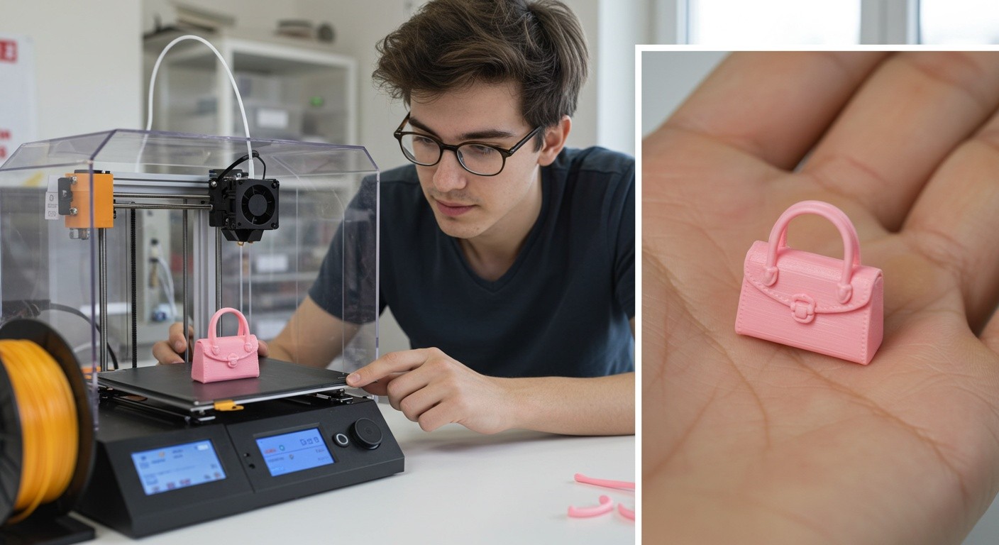 3D-печатные аксессуары для кукол высокого качества