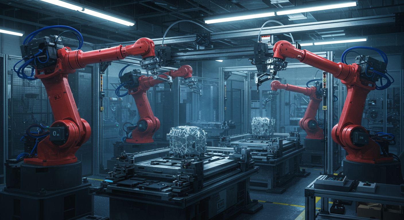 Автономная фабрика с 3D-печатью