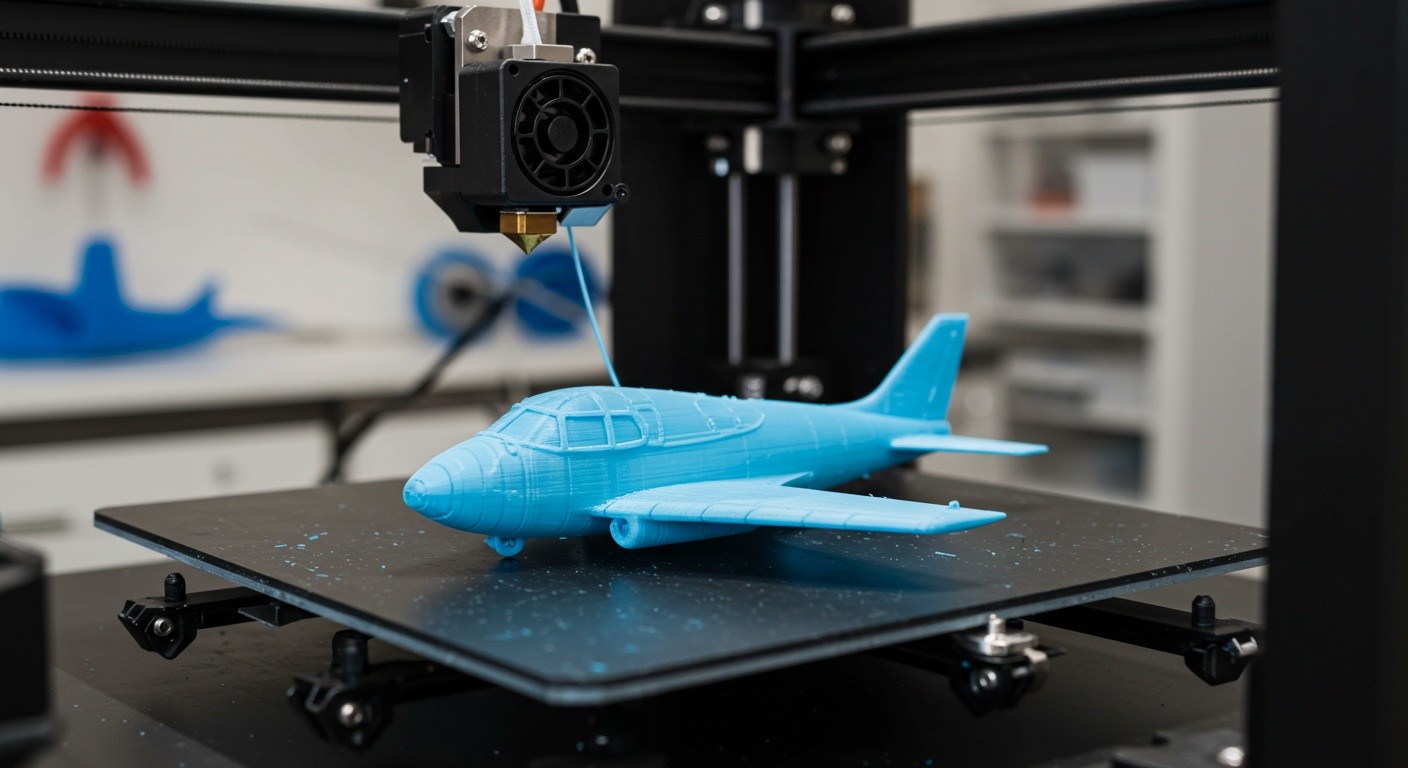3D-печать игрушечных моделей техники