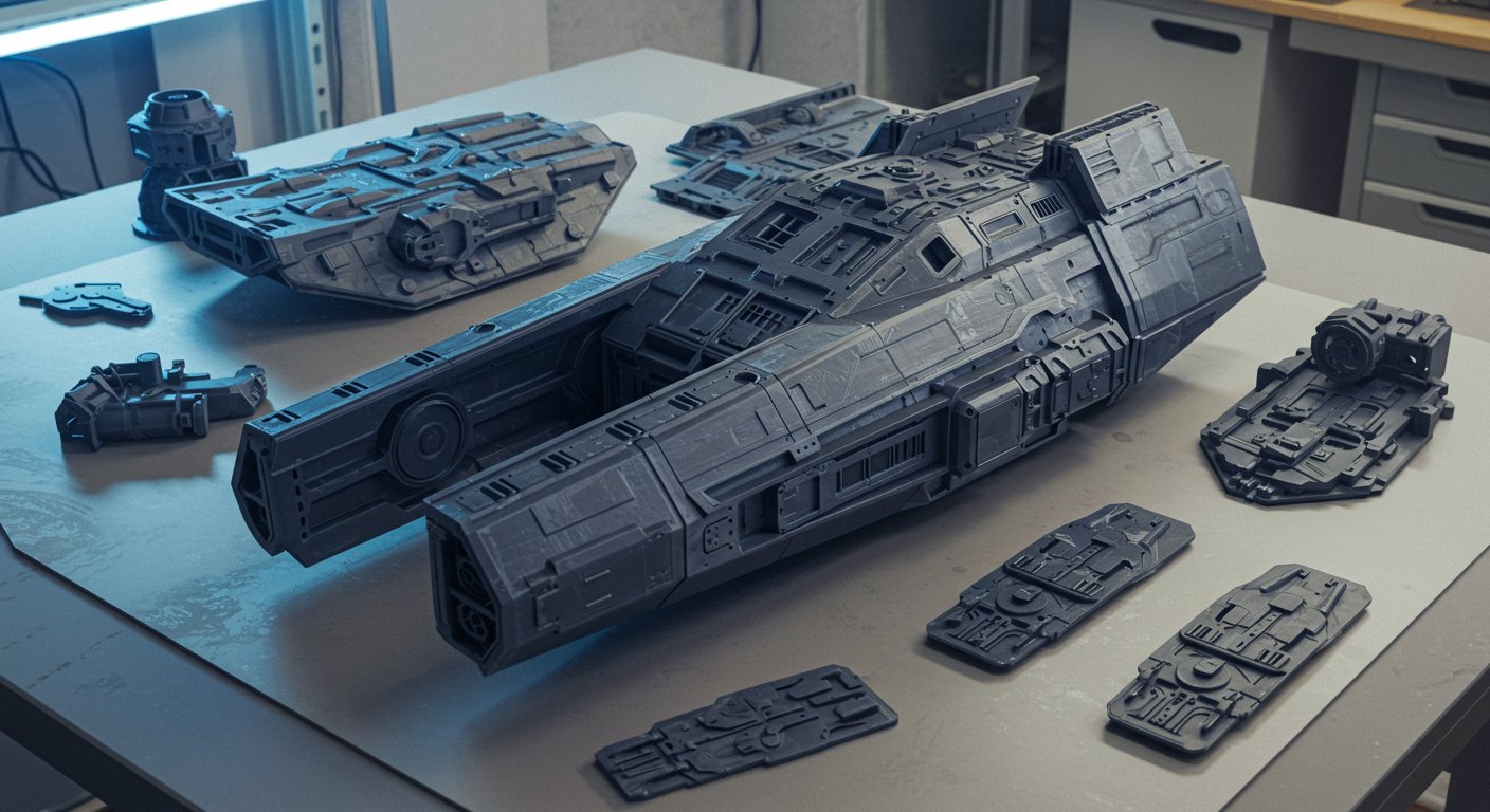 3D-печать элементов кораблей