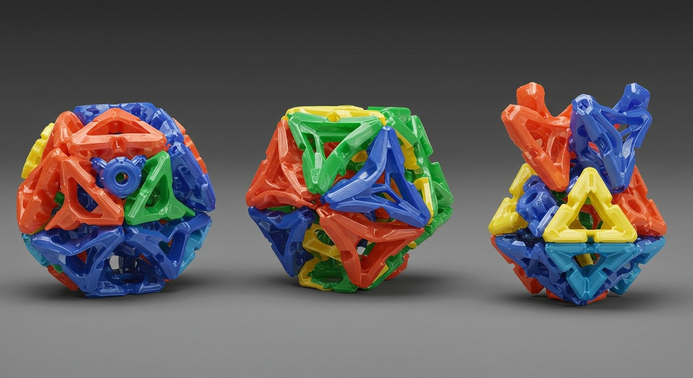 Печать игрушек-головоломок