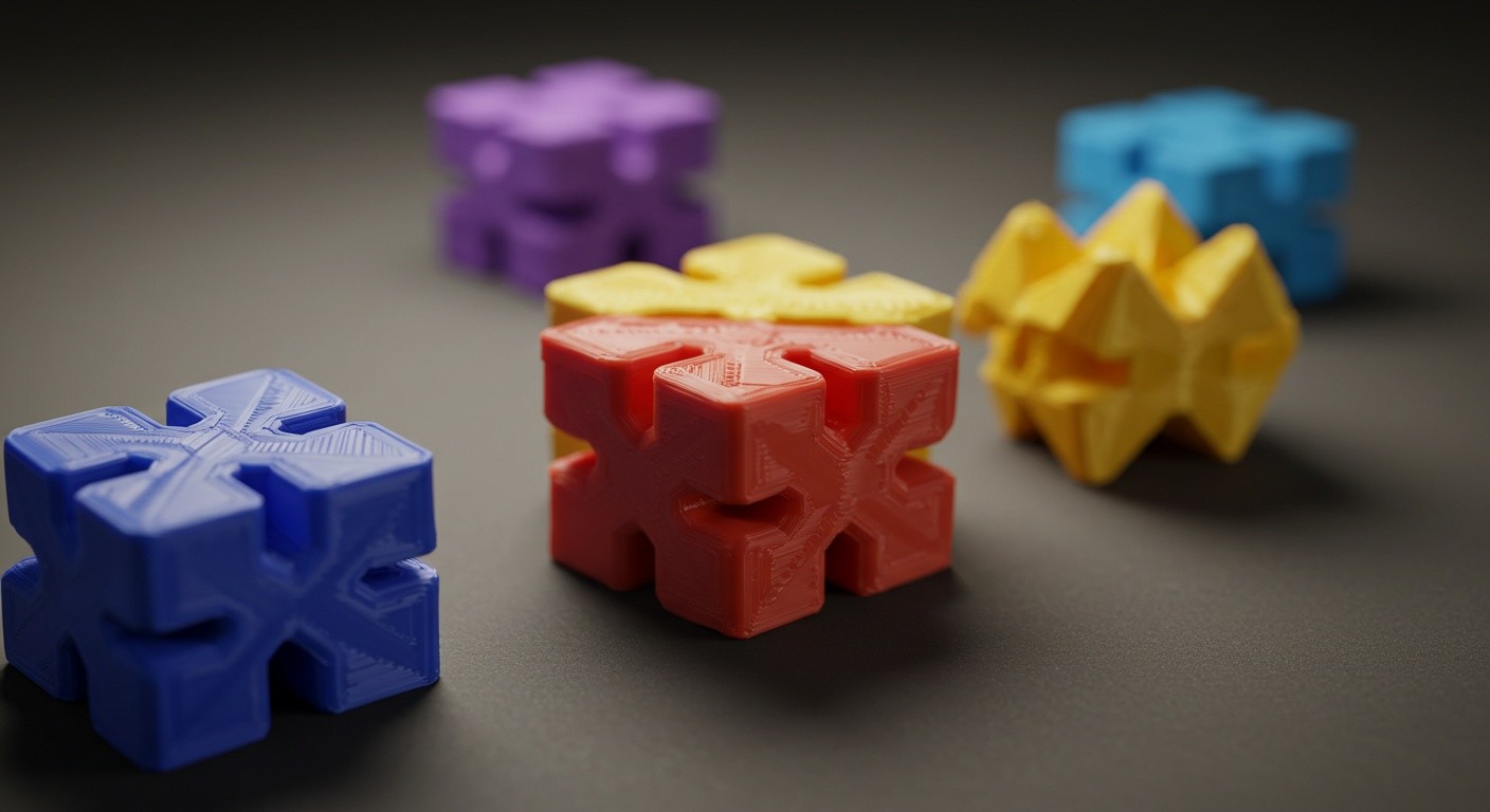 3D-печать игрушек-головоломок с высокой детализацией