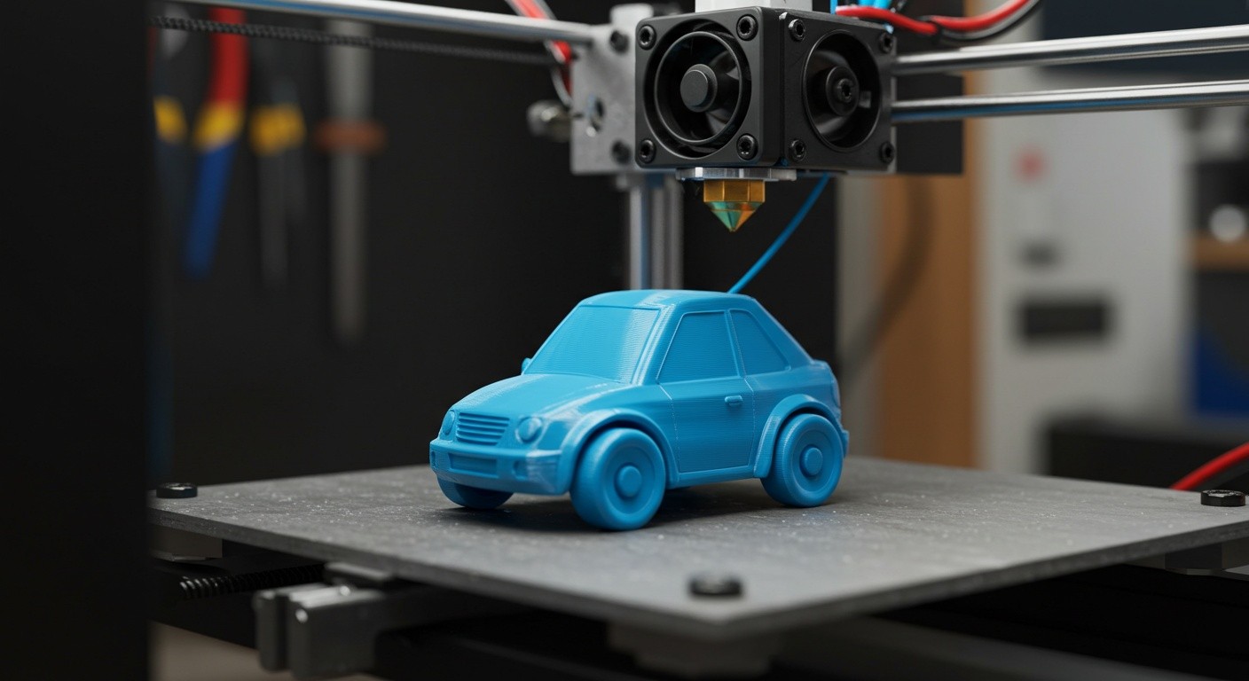 Уникальные 3D-печатные игрушки с оригинальным дизайном