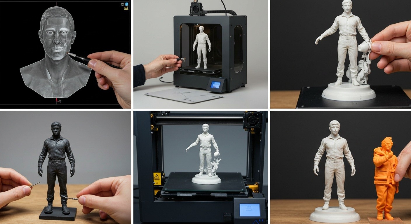 Как напечатать фигурку по 3D-скану