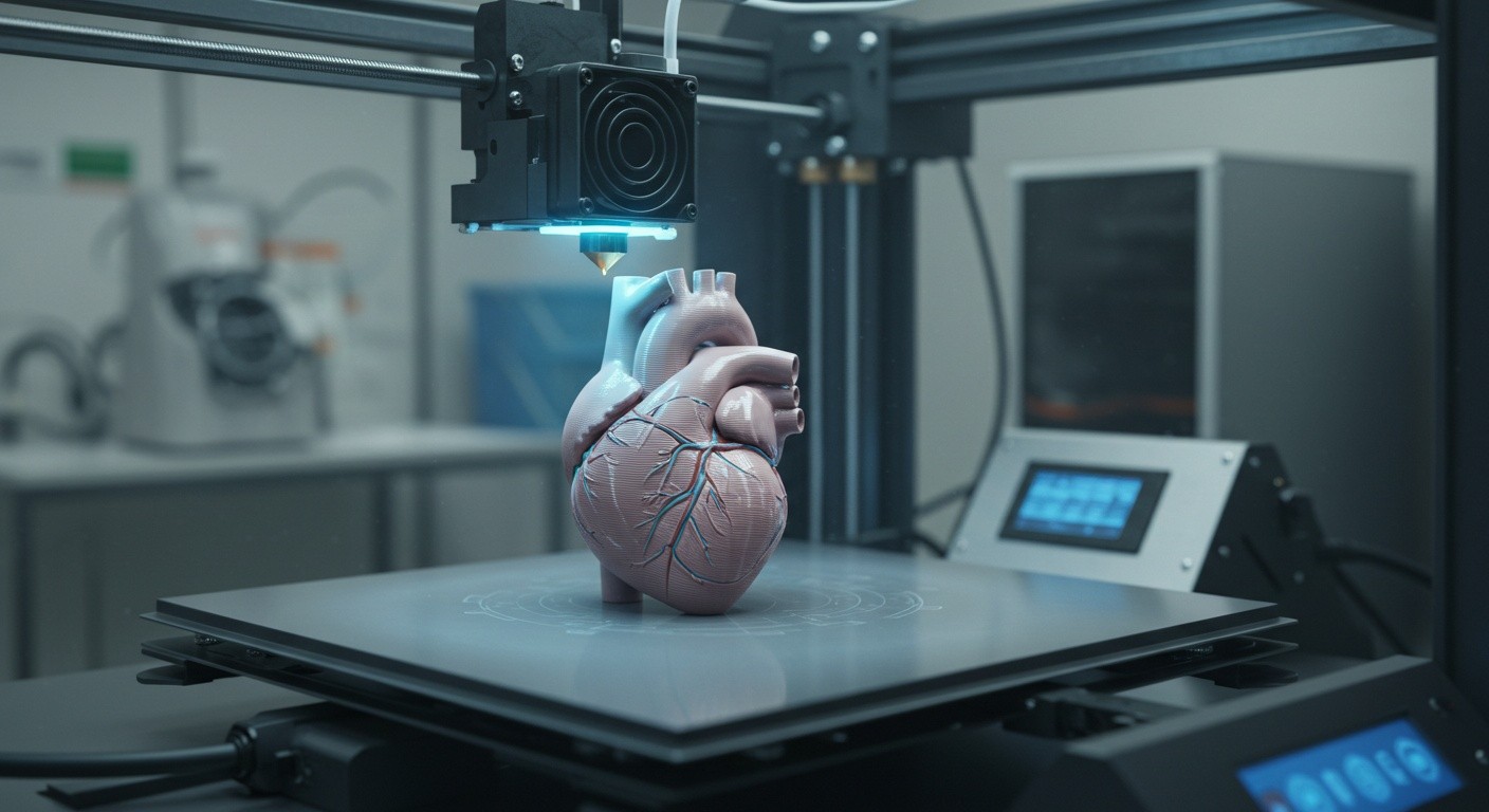 3D-печатная модель для научного проекта