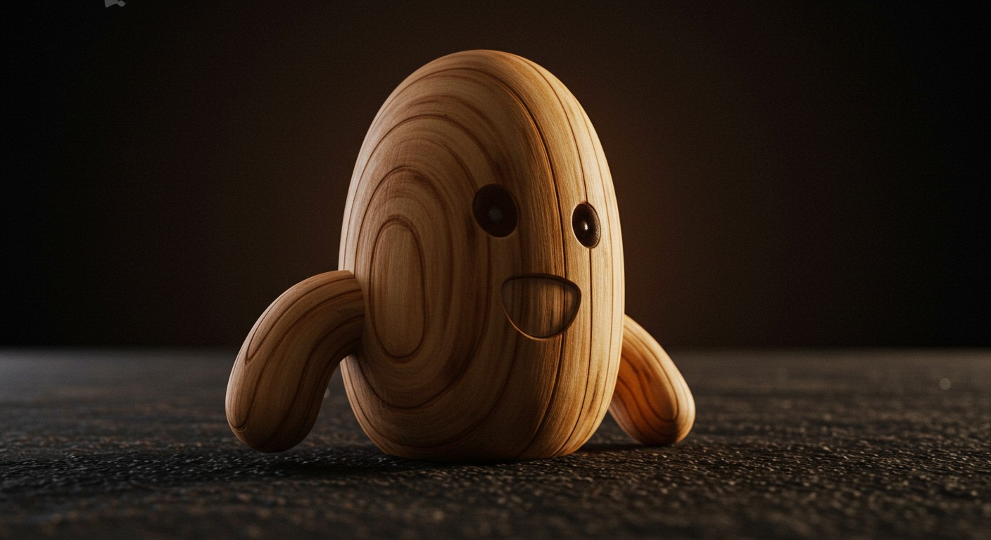 3D-печать игрушек с реалистичной текстурой дерева Игрушка с текстурой дерева, созданная на 3D-принтере