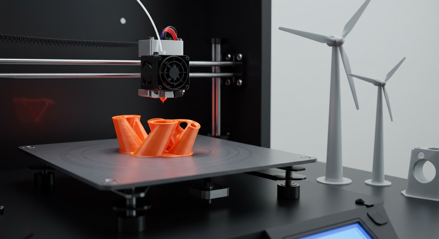 3D-печатные детали для ветроэнергетики