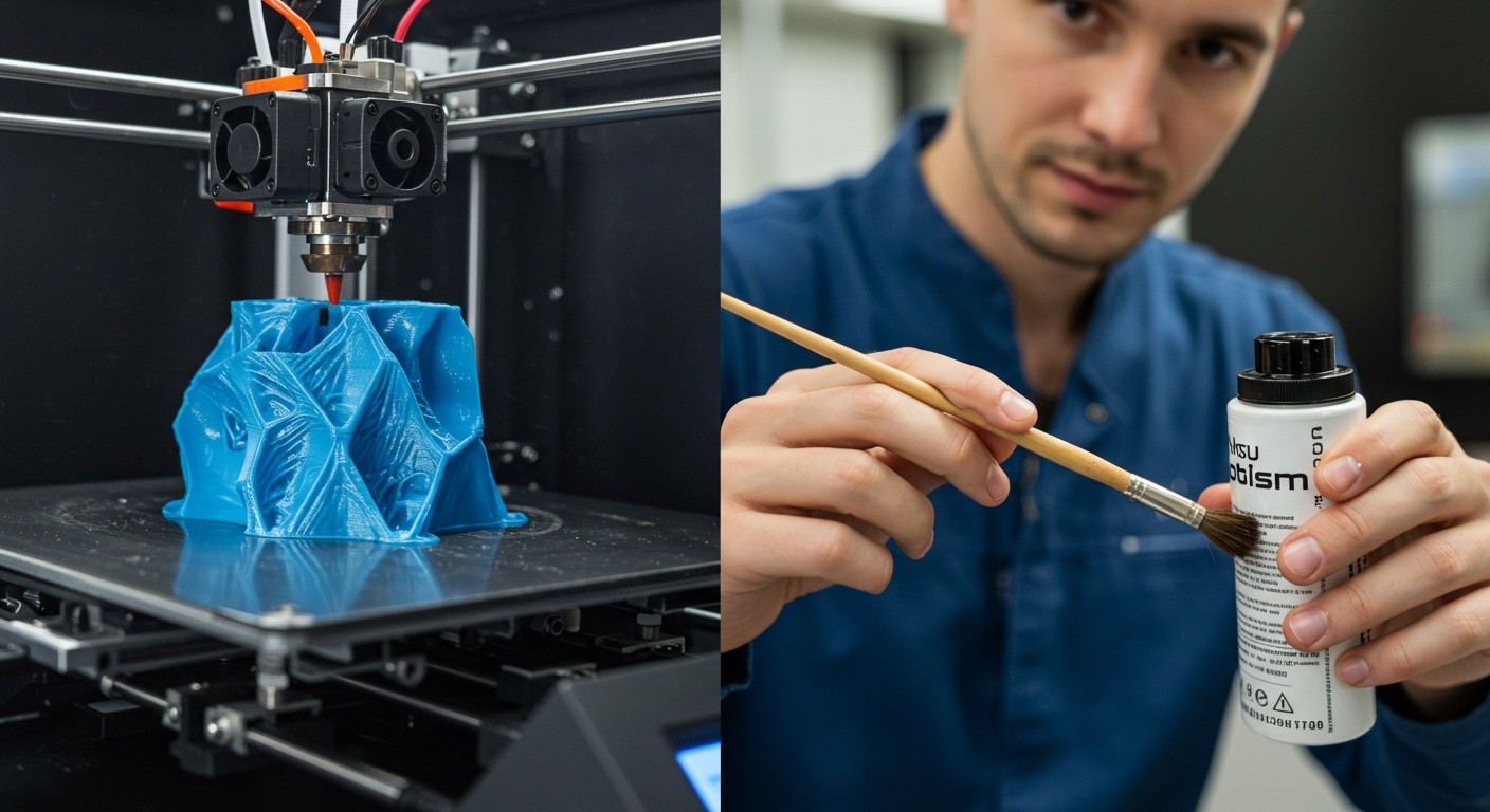 Чистка и смазка механизмов 3D принтера
