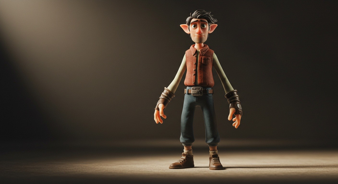 3D-печатная фигурка для анимационного фильма