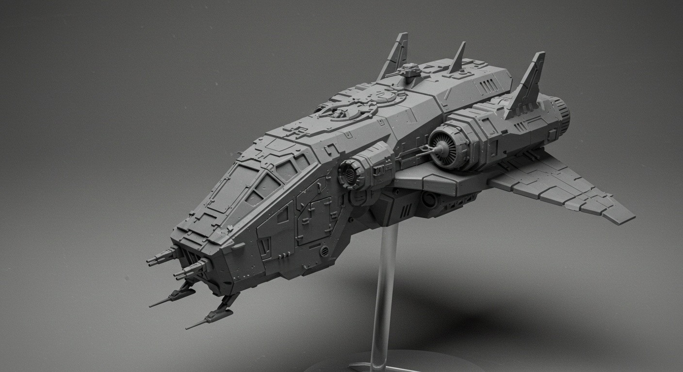3D-печать миниатюр в стиле sci-fi