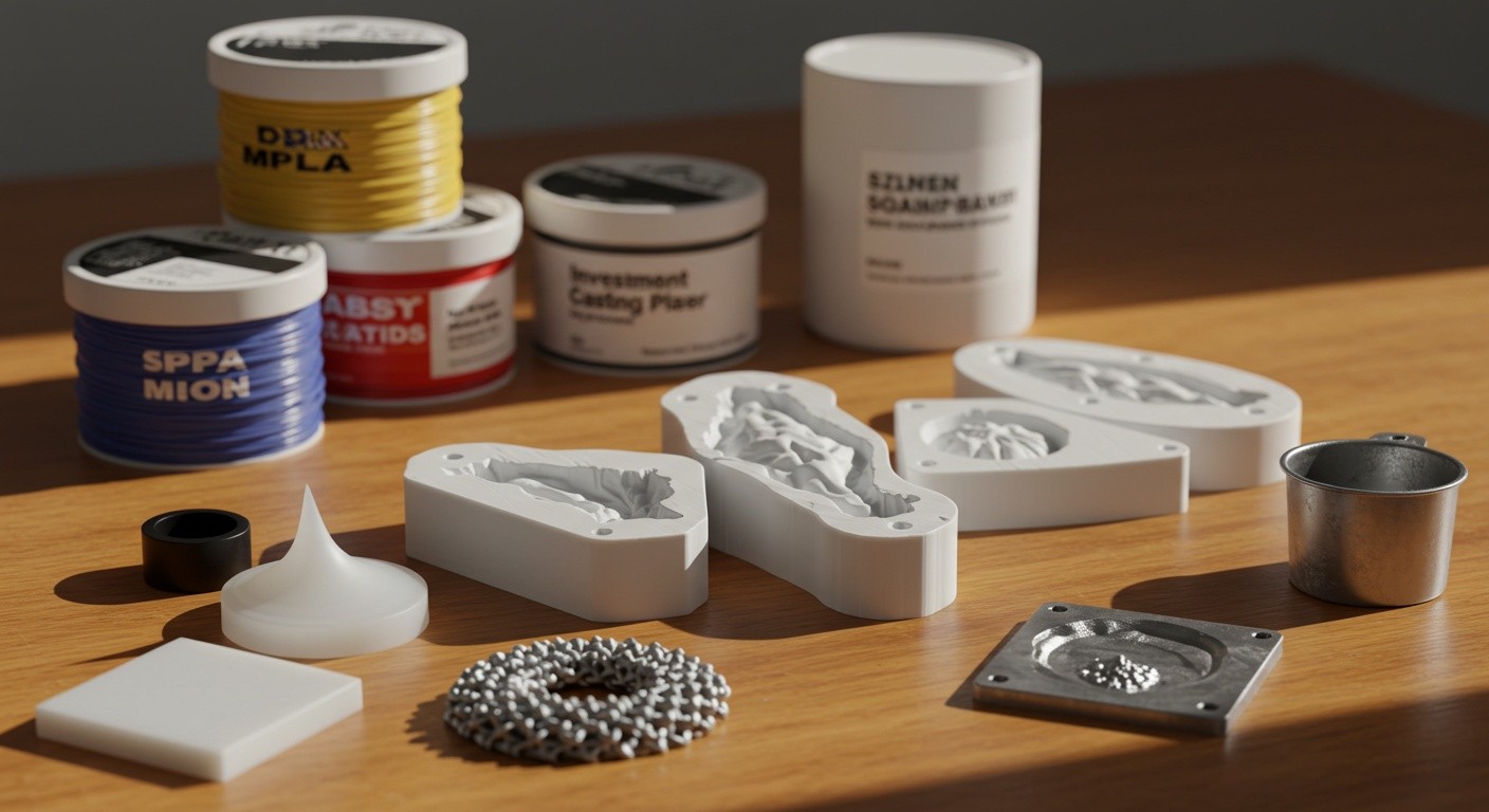 Материалы для художественного литья деталей Детали художественного литья из различных металлов