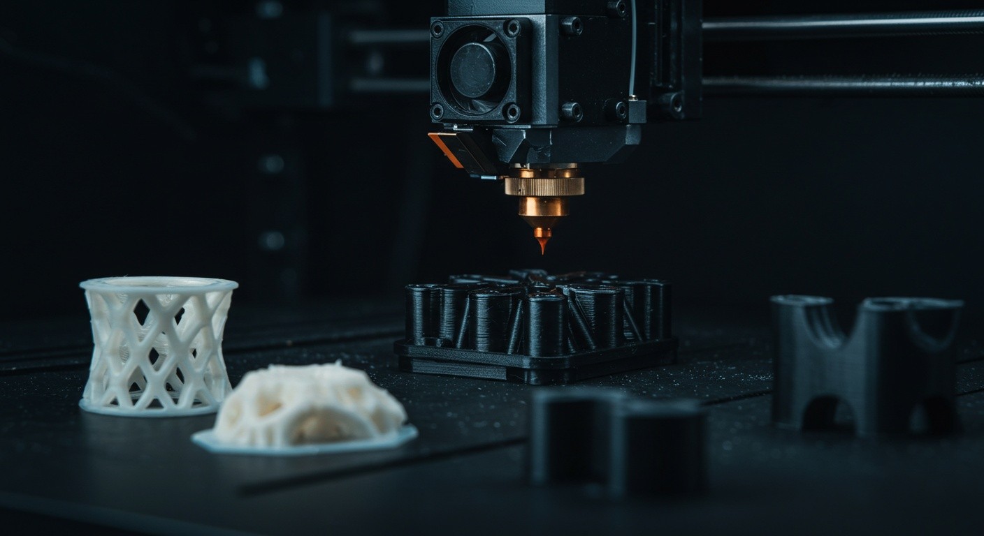 (реалистичная фотография) (Не используй текст и буквы на изображении) : 3d печать, Технология изготовления деталей с помощью ЧПУ станков