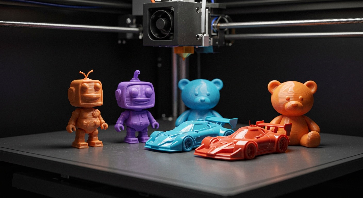 Игрушка с уникальной текстурой поверхности 3D-печать игрушек с поверхностными эффектами