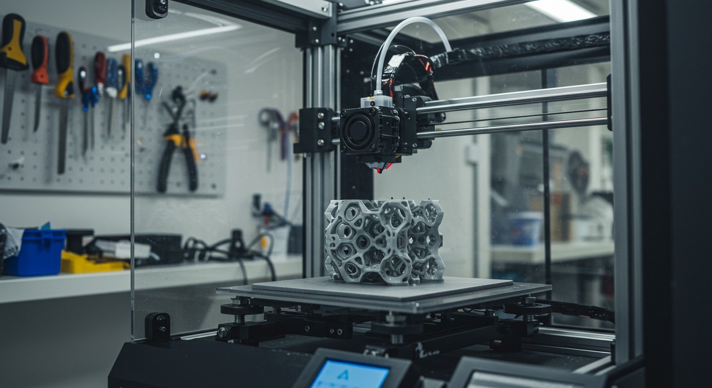 (реалистичная фотография) (Не используй текст и буквы на изображении) : 3d печать, Как печатать без расслоений