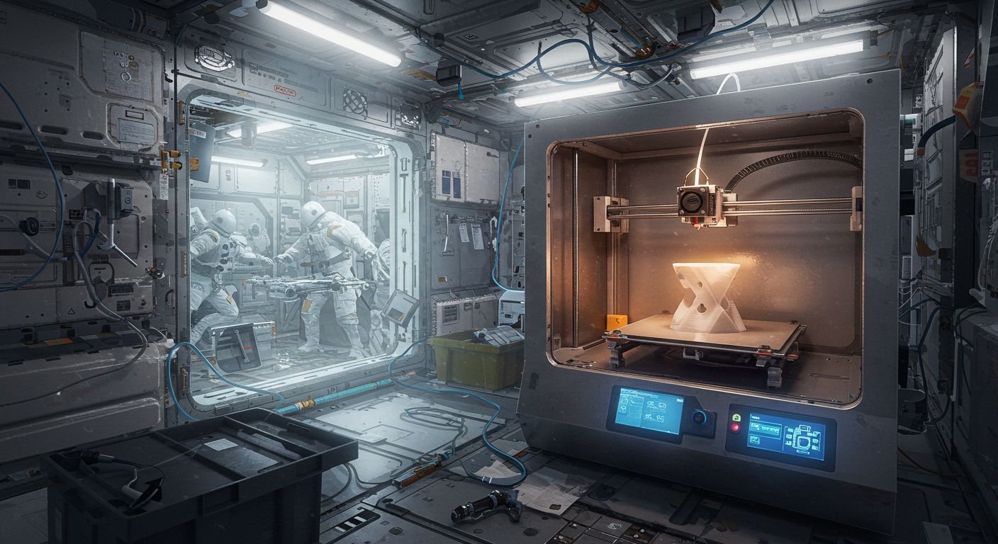 3D-принтер в космосе