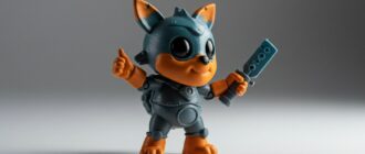 3D-печать фигурок из цветного пластика