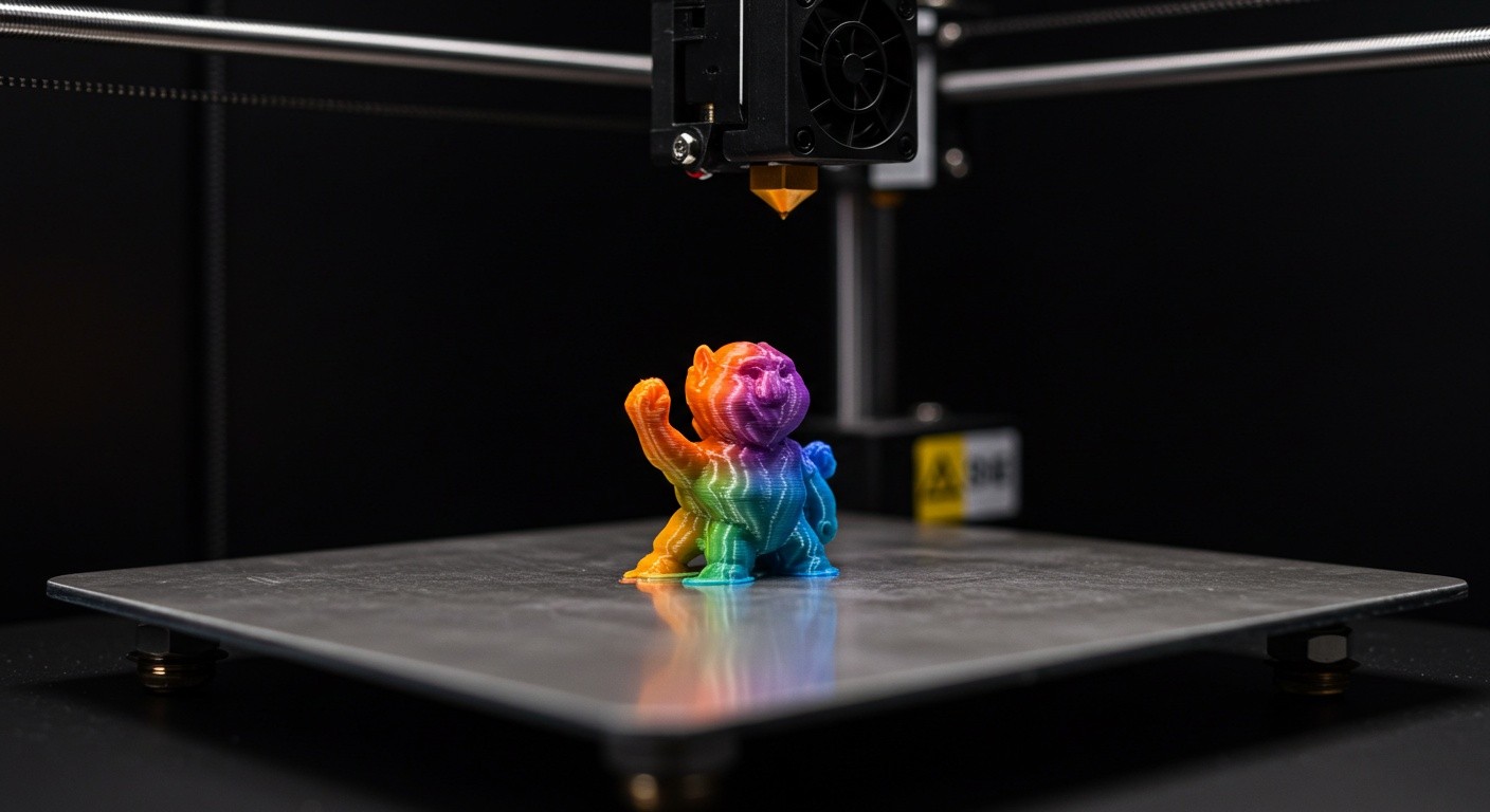3D-печать цветных фигурок на современном оборудовании