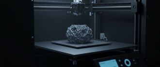 (реалистичная фотография) (Не используй текст и буквы на изображении) : 3d печать, Новые материалы для 3D-печати