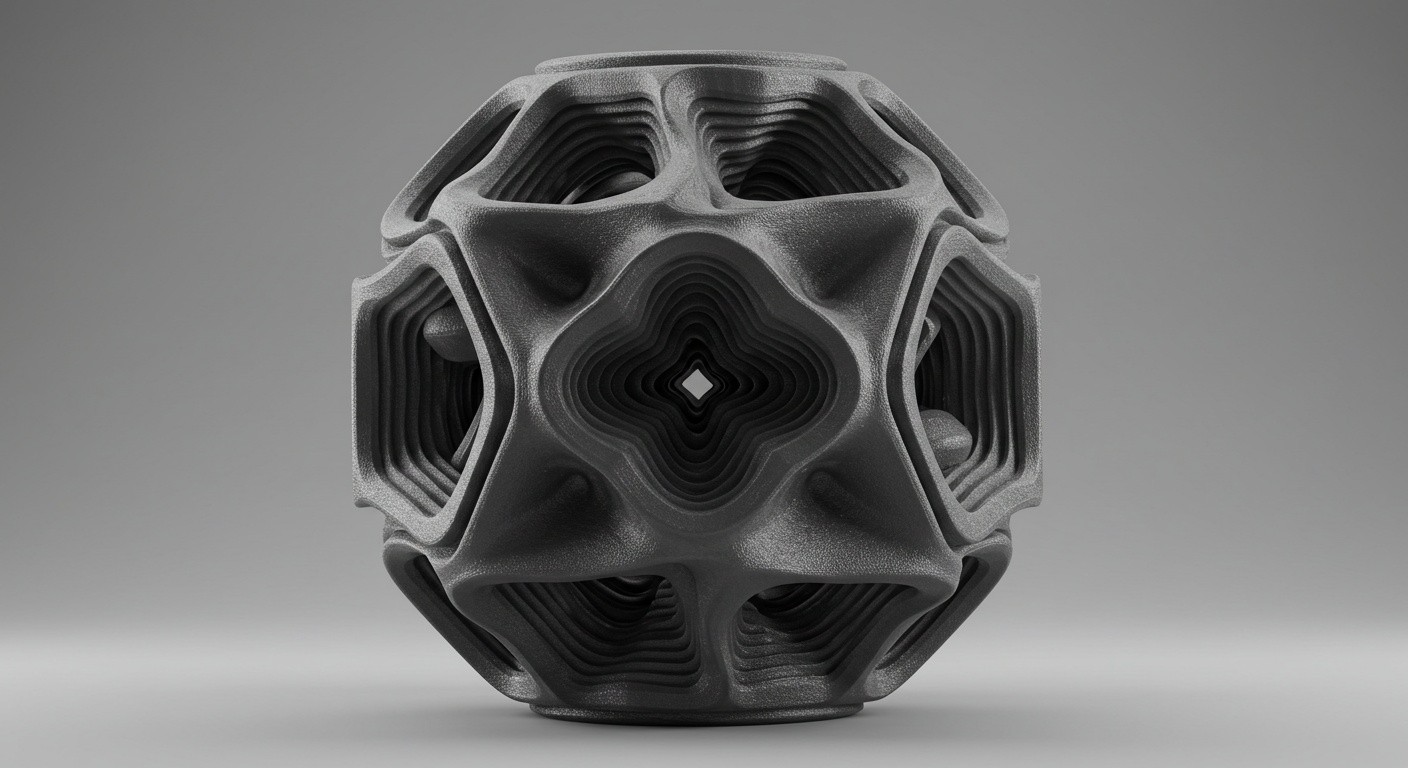 Эксклюзивные формы и текстуры, созданные с помощью 3D печати