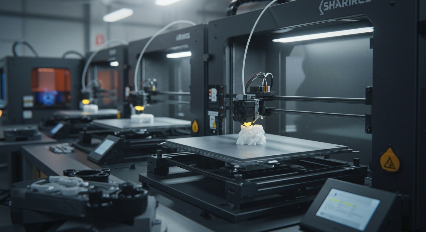 Процесс 3D-печати точных технических моделей Процесс 3D-печати точных технических моделей