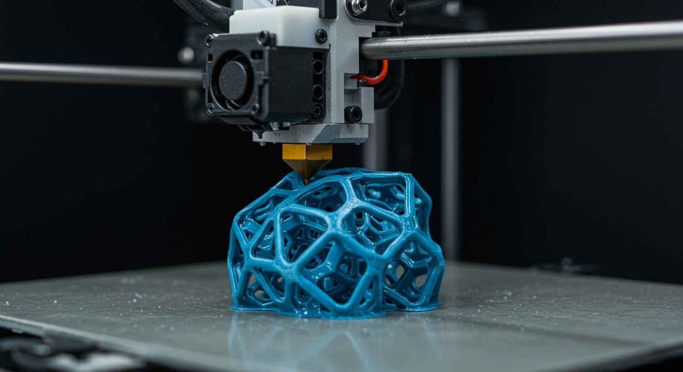 Послойное охлаждение в 3D-печати сложных форм