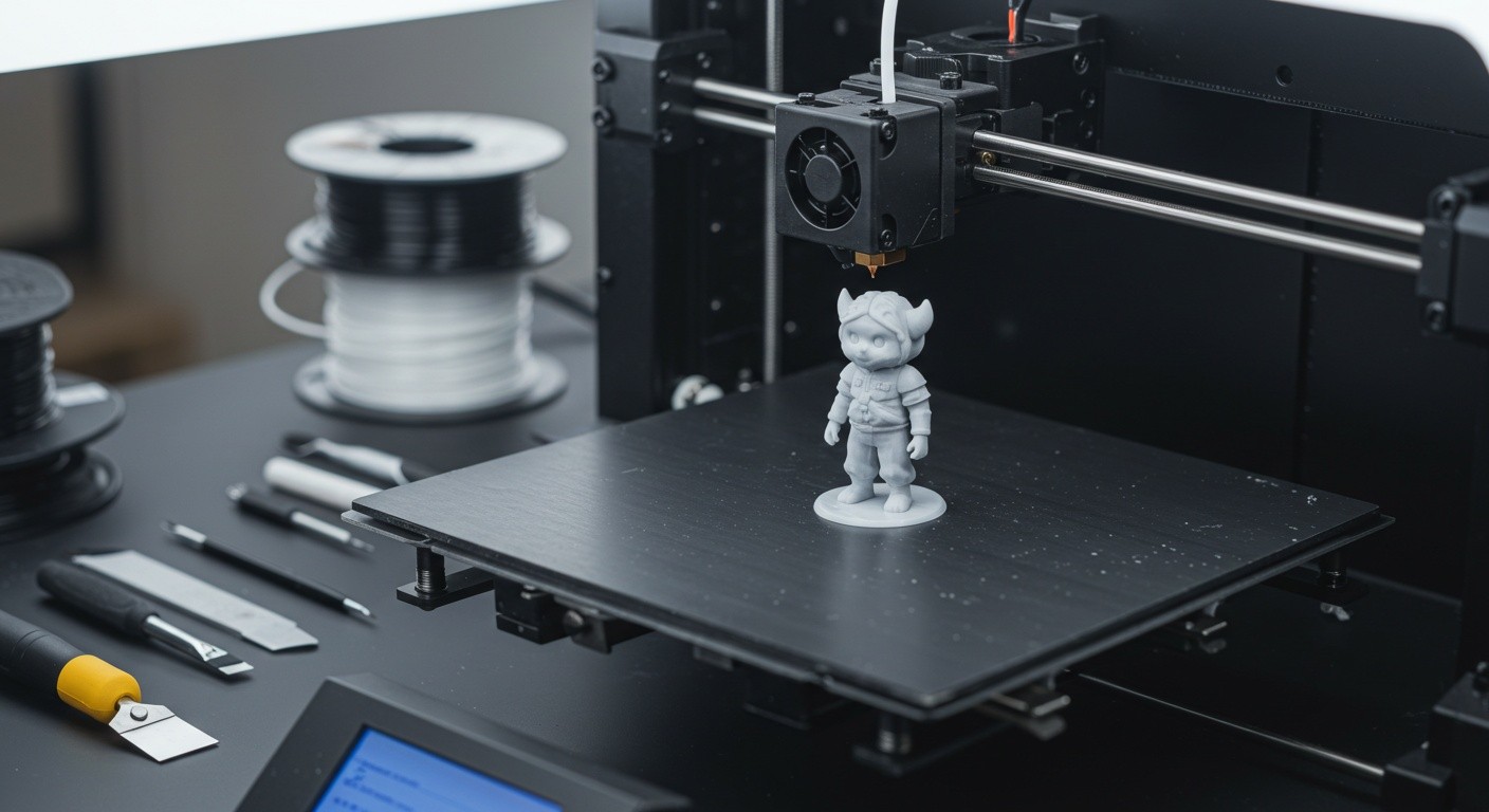 Изготовление пластиковых фигурок методом 3D-печати