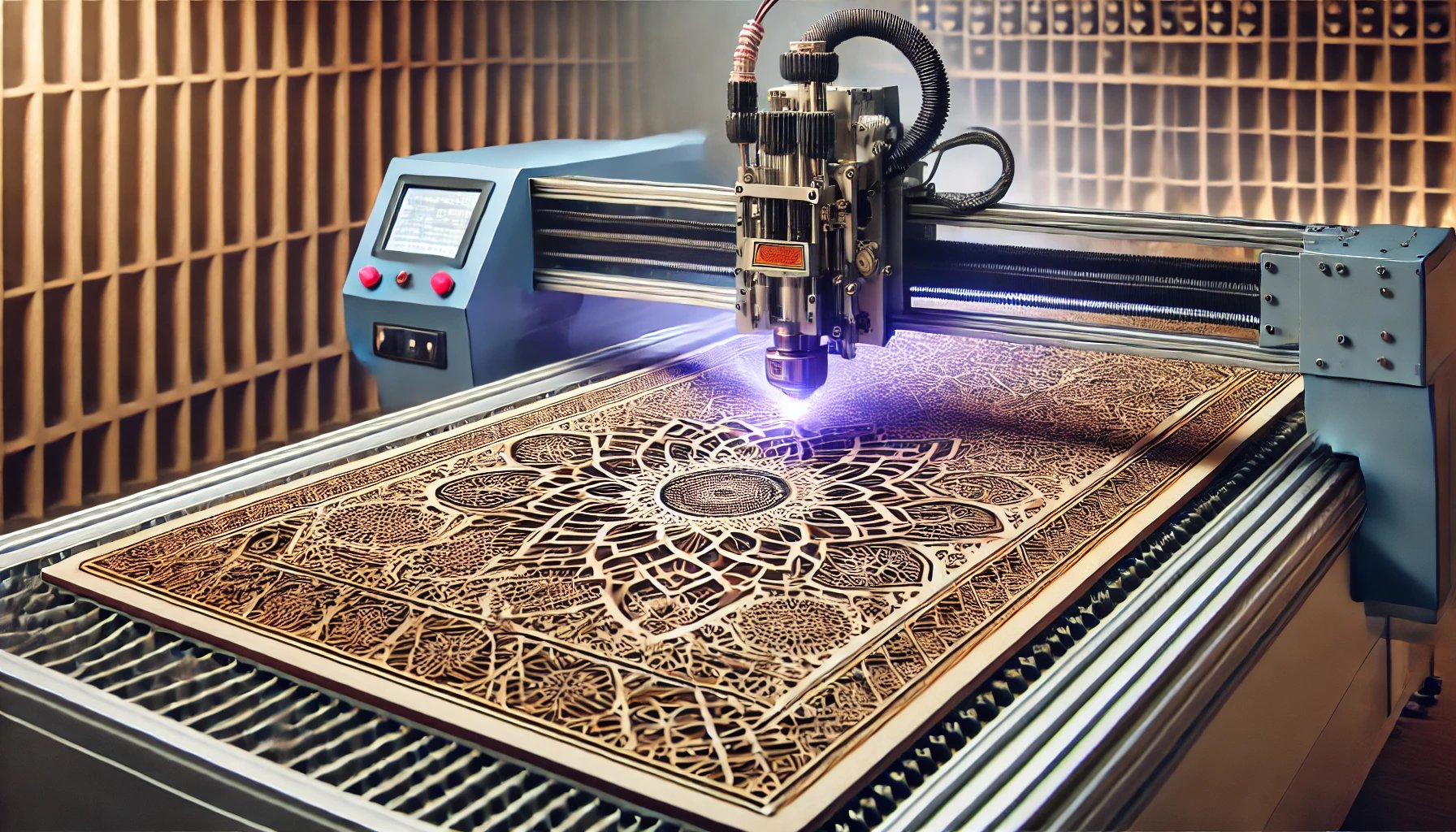 Лазерная гравировка дерева — процесс работы CO2 лазера